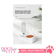 Load image into Gallery viewer, MRCT Automatic Pets Water Feeder with Rotating Tilted Cat/Dog Bowl Small 25x24.5x13.9cm - Dogs And The City Online