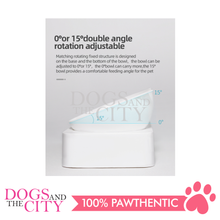 Load image into Gallery viewer, MRCT Automatic Pets Water Feeder with Rotating Tilted Cat/Dog Bowl Small 25x24.5x13.9cm - Dogs And The City Online