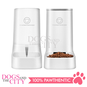 Automatic Pet Food Feeder Self-Dispensing Gravity Device 2.1KG for Dogs and Cats