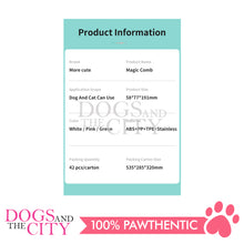 Load image into Gallery viewer, MRCT Pet Magic Comb Slicker Grooming Brush 58x77x191mm - Dogs And The City Online