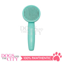 Load image into Gallery viewer, MRCT Pet Magic Comb Slicker Grooming Brush 58x77x191mm - Dogs And The City Online