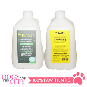 Mr. Giggles Dog Shampoo & Conditioner Baby Powder 1 Gallon/4L