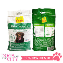 Load image into Gallery viewer, PET ONE Light Dog Dry Food 5kg (For Healthy Weight and Senior dogs) - Dogs And The City Online