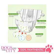 Load image into Gallery viewer, Pet Soft Disposable Diaper MEDIUM 12&#39;S - Dogs And The City Online