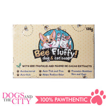 Load image into Gallery viewer, Bee Fluffy Dog And Cat Soap 135G Vanilla Berry Scent (3 Packs)