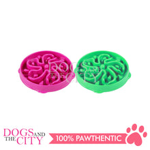 Load image into Gallery viewer, PAWISE 11092 Dog Cat Flower Slow Feeder Interactive Pet Bowl - Large 30cm