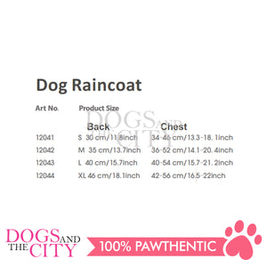 PAWISE  12041/12043/12044 Dog Raincoat