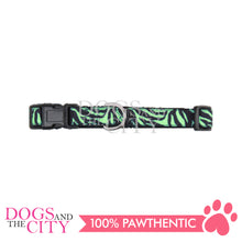 Load image into Gallery viewer, PAWISE 13271 Pet Adjustable Collar Zebra Design XSmall for Dog and Cat (15-25cm/10mm）