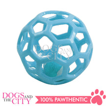 Load image into Gallery viewer, Pawise 14630 TPR Caged Interactive Pet Ball Toy for Dog and Cat 14cm