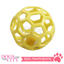 Load image into Gallery viewer, Pawise 14630 TPR Caged Interactive Pet Ball Toy for Dog and Cat 14cm
