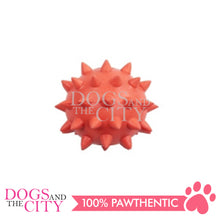 Load image into Gallery viewer, PAWISE 14715 Star Spiky Dental Toy Pet Ball w/ Bell 2.5 inches for Dog