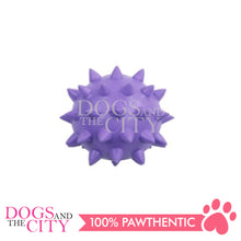 Load image into Gallery viewer, PAWISE 14715 Star Spiky Dental Toy Pet Ball w/ Bell 2.5 inches for Dog