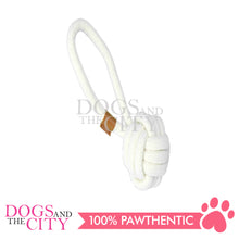 Load image into Gallery viewer, Pawise 14860 Premium Cotton Ball w/ Handle Pet Toys