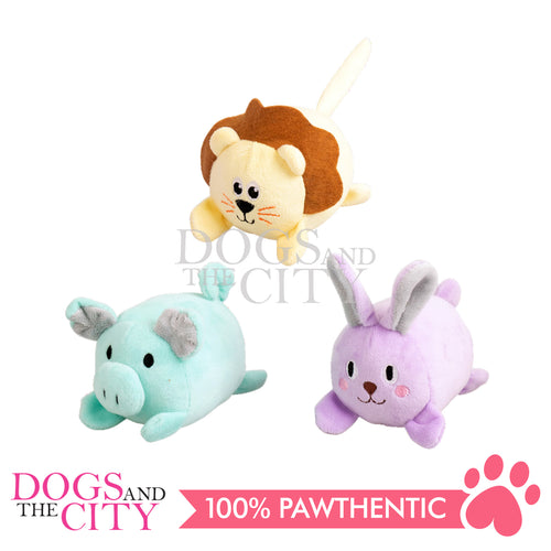Pawise 15282 Pupply Life 3 Plush Toy Assorted for Pets Dog and Cat 9cm