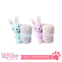 Load image into Gallery viewer, Pawise 15285 Pupply Pastel Life Blanket 2in1 with Dog Toy for Pets Large 70x60cm - Dogs And The City Online