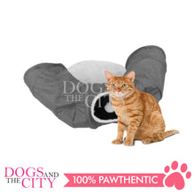 Load image into Gallery viewer, PAWISE 28560 2in1 Cat Tunnel and Cushion Interactive Toy Play 97x68x28cm