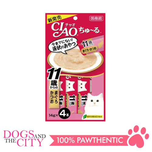 CIAO SC-74 Churu Tuna with Collagen 14g x 4 Cat Treat