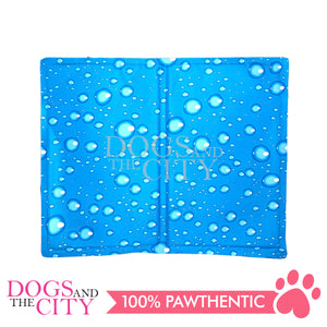 SLP Pet Cooling Mat Bubble Blue Design Md for Dog and Cat 65X50cm