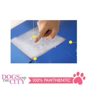 SLP Pet Cooling Mat Bubble Blue Design Large for Dog and Cat 90x50cm