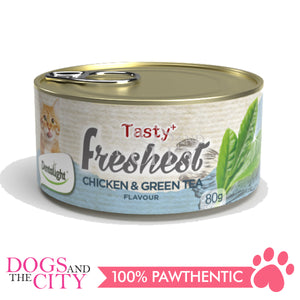 DENTALIGHT Tasty with Freshest Cat Treats in Can 80g