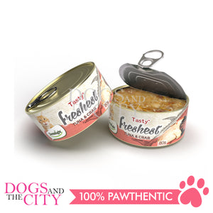 DENTALIGHT Tasty with Freshest Cat Treats in Can 80g