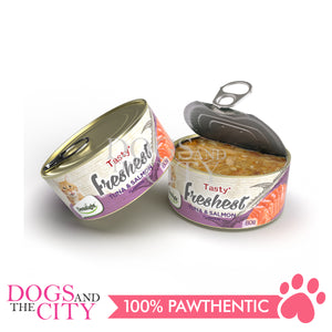 DENTALIGHT Tasty with Freshest Cat Treats in Can 80g