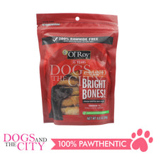 Load image into Gallery viewer, OL ROY WM01 No Hide Chicken Wraps Mini Sticks Peanut Butter Flavor 100% Rawhide Free Dog Treats 250g - Dogs And The City Online
