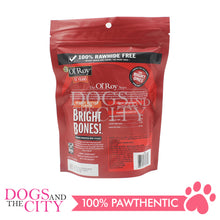 Load image into Gallery viewer, OL ROY WM01 No Hide Chicken Wraps Mini Sticks Peanut Butter Flavor 100% Rawhide Free Dog Treats 250g - Dogs And The City Online