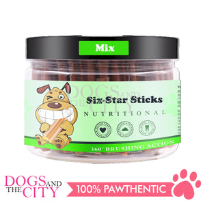 YAHO 3N2141 Six Star Dental Sticks Nutritional Dog Treats 265g