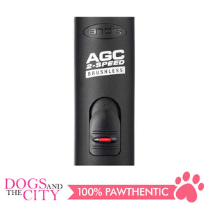 Andis #25140 AGC2 2-Speed Brushless Detachable Blade Dog Clipper for Pets Black