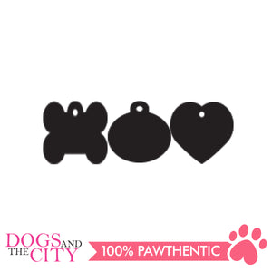 Personalized Pet Tags Circle Shape Small 22x22mm - All Goodies for Your Pet