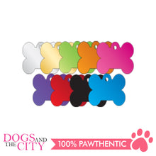 Load image into Gallery viewer, Personalized Pet Tags Bone Shape Large 38X27mm - All Goodies for Your Pet