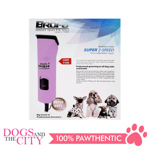 Brofa Super 2-Speed Detachable Blade Dog and Cat Clipper