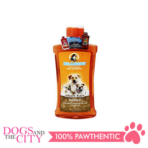 Bearing Tick & Flea Dog Shampoo Short Hair 600ml - All Goodies for Your Pet