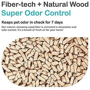 Cature Natural Wood Clumping Cat Litter Smart Pellet 20L - Dogs And The City Online