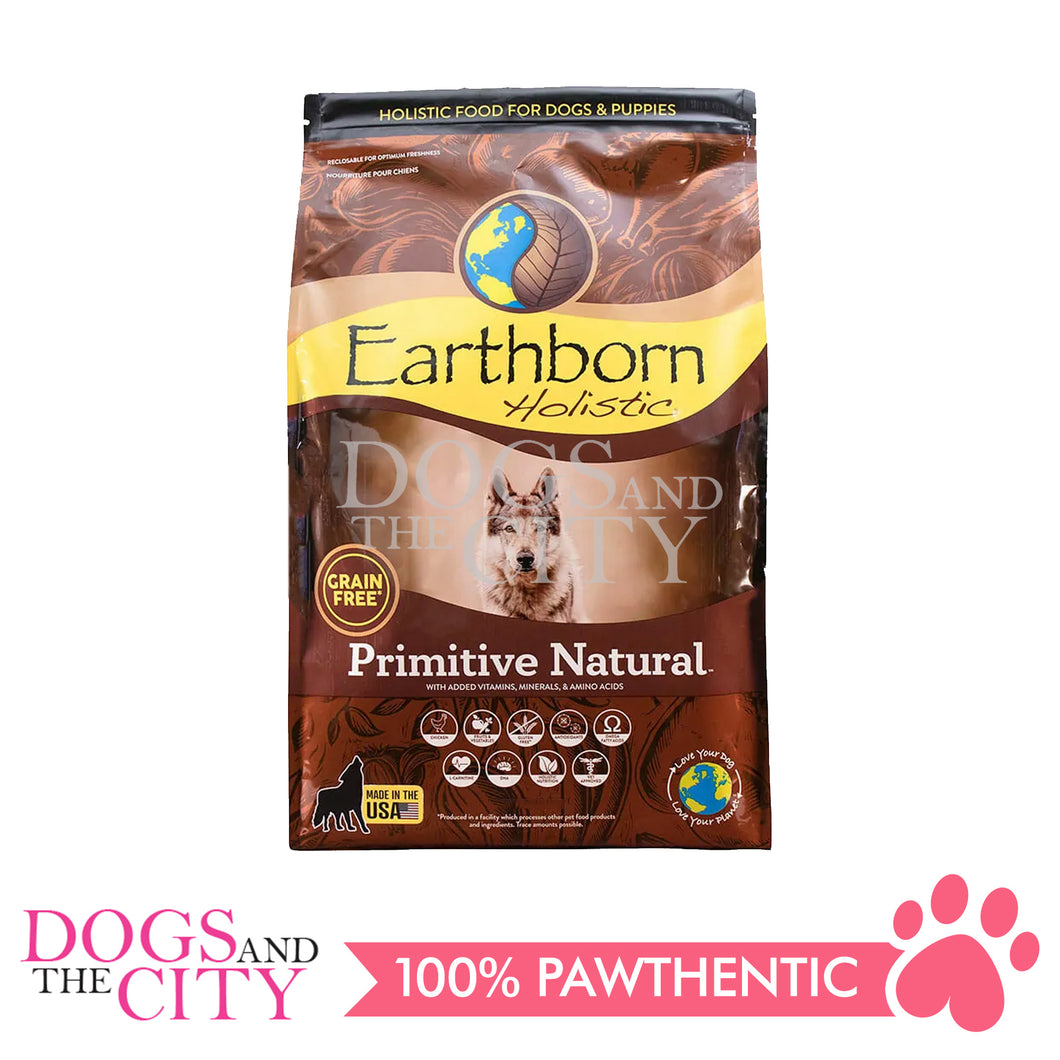 EARTHBORN HOLISTIC Primitive Natural Grain Free All Lifestages Puppy and Adult Dog Food 2.5kg