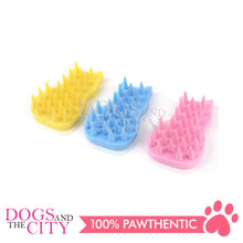 Load image into Gallery viewer, DGZ Cat Shaped Handle Pet Grooming Bath Brush for Dog and Cat