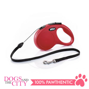 Flexi Retractable Dog Leash Classic Cord Medium up to 20kg