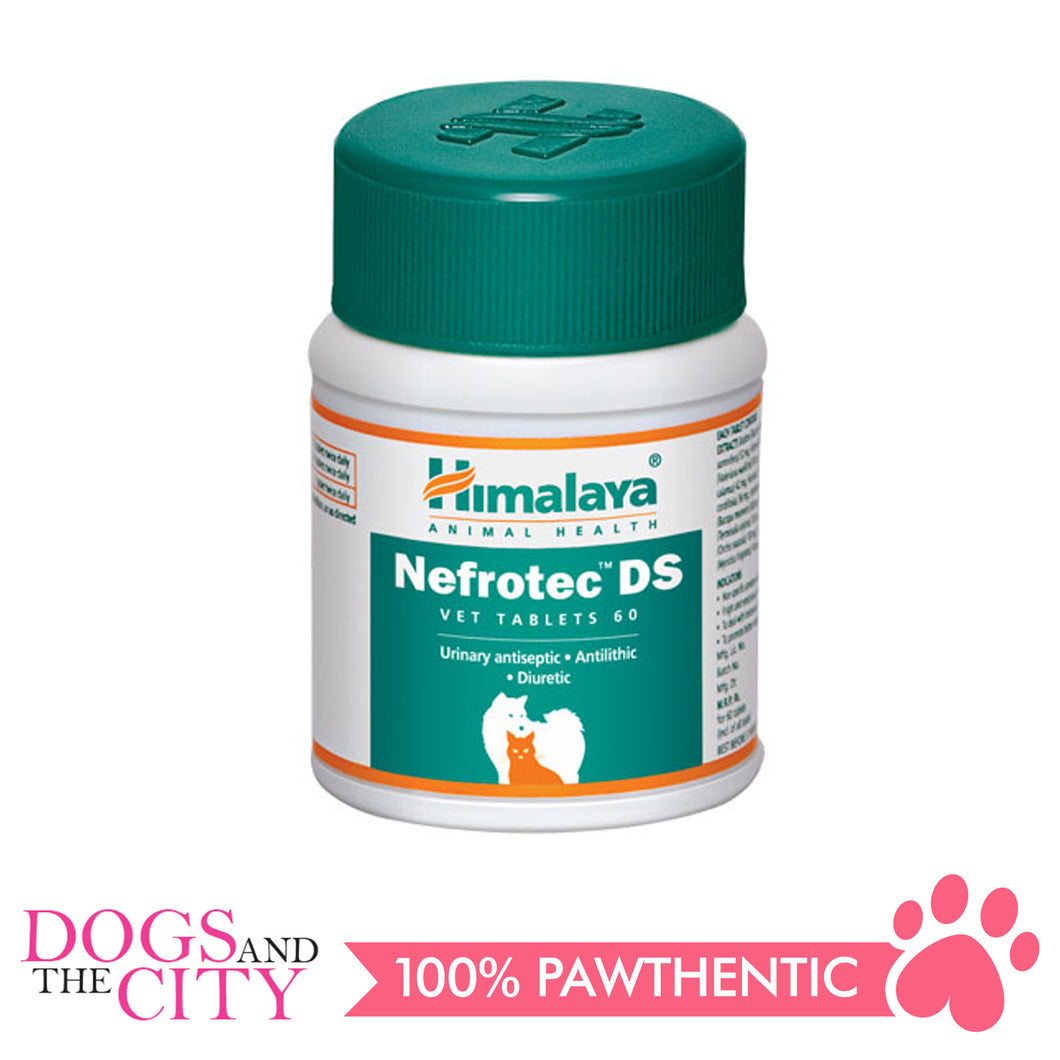 Himalaya Nefrotec DS 60 Tablets for Dogs and Cats - For Kidney Supplement