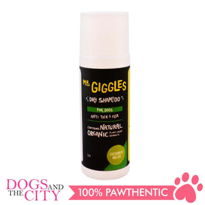 Mr. Giggles Dry Shampoo Cucumber Melon 65g - All Goodies for Your Pet