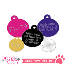 Load image into Gallery viewer, Personalized Pet Tags Bone Shape Large 38X27mm - All Goodies for Your Pet
