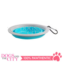 Load image into Gallery viewer, PAWISE 11003 Collapsible Pet Bowl for Dog and Cat 680ml 14cm*5cm