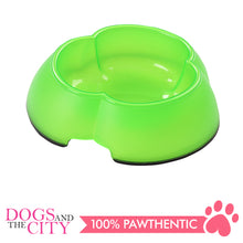 Load image into Gallery viewer, Pawise 11041 Flower Dog Bowl 300ml 15.5x15.5x4cm - All Goodies for Your Pet