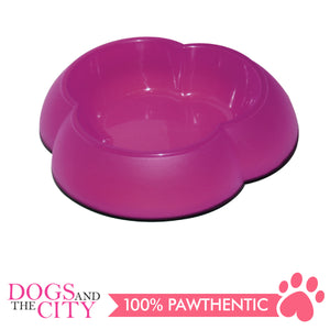 Pawise 11041 Flower Dog Bowl 300ml 15.5x15.5x4cm - All Goodies for Your Pet