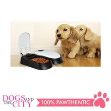 Load image into Gallery viewer, Pawise 11082 Pet Automatic Feeder Double 27x7x24cm - All Goodies for Your Pet