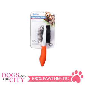 Pawise 11464 Dog Double Brush 23.5x6.5cm - All Goodies for Your Pet