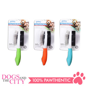 Pawise 11464 Dog Double Brush 23.5x6.5cm