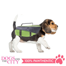 Load image into Gallery viewer, Pawise 12028 Dog Life Jacket Small - Green