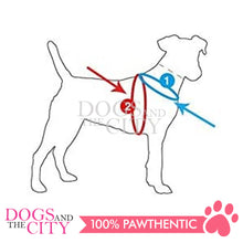 Load image into Gallery viewer, PAWISE 12033 Air Mesh Soft Adjustable Harness for Dog and Puppy XS w/1.5mm 1.2m Long Leash