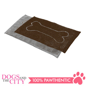 Pawise 12313 Microfiber Chenille Dog Mat Beige